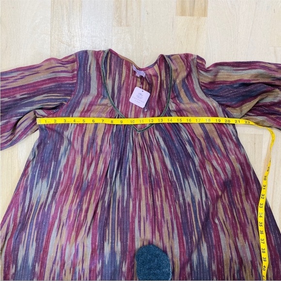 NEW Calypso St. Barth beautiful bohemian shiny tunic - Picture 12 of 13